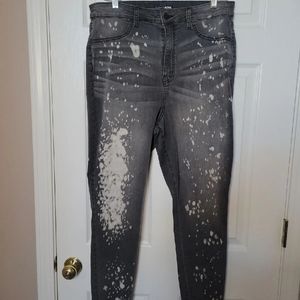 Stonewash Jeans High waist High stretch